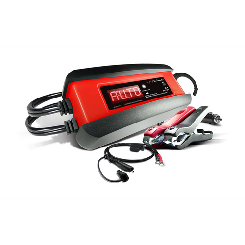 Schumacher Electric 3 Amp Charger/Maintainer w Scrolling Display