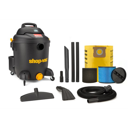 Shop Vac Shop-Vac® 12 Gallon* 5.5 Peak HP** Contractor Series Wet/Dry Vacuum with SVX2 Motor Technology Shop Vac Shop-Vac® 12 Gallon* 5.5 Peak HP** Contractor Series Wet/Dry Vacuum with SVX2 Motor Technology