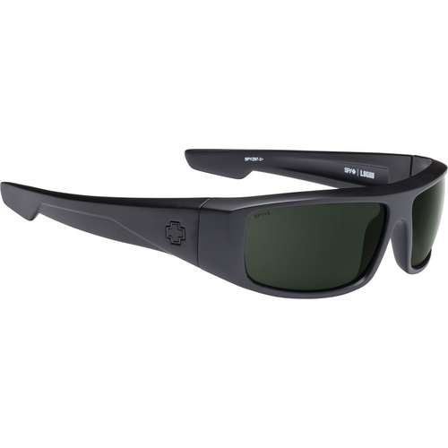 Spy Optics Logan Matte Black ANSI Rx  Happy Gray Green