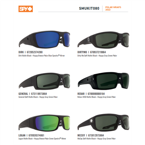 Spy Optics Polar Wraps