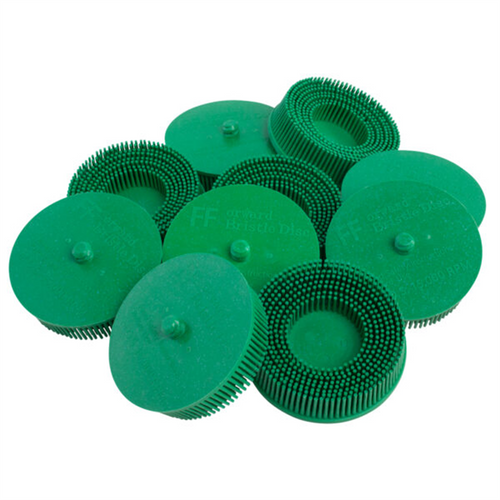 Shark Industries 3" Green Finger Disc - 50 Grit - 10 Pk
