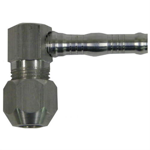 S.U.R.&R. #6 Hose to 90Deg 3/8" Comp Uni