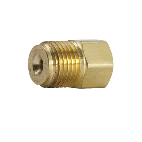 S.U.R.&R. 3/8 Inch-24 Inverted Female to 9/16 Inch-18 Inverted Male - 100 Pack