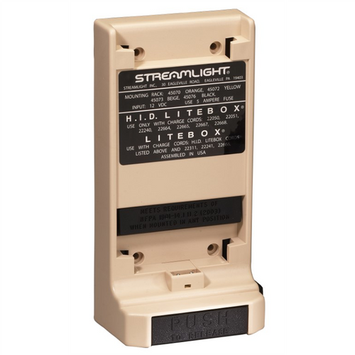 Streamlight Mounting/Charging Rack for LiteBox Series, Beige, Standard System
