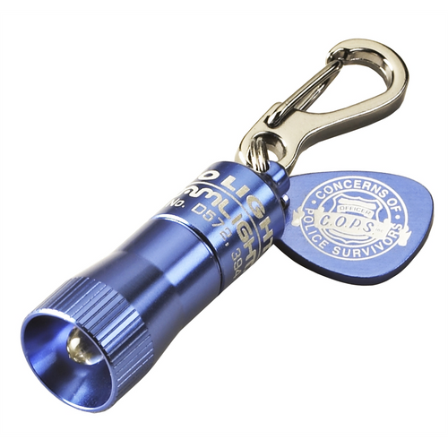 Streamlight Blue Nano Light Mini Keychain Flashlight Supporting COPS