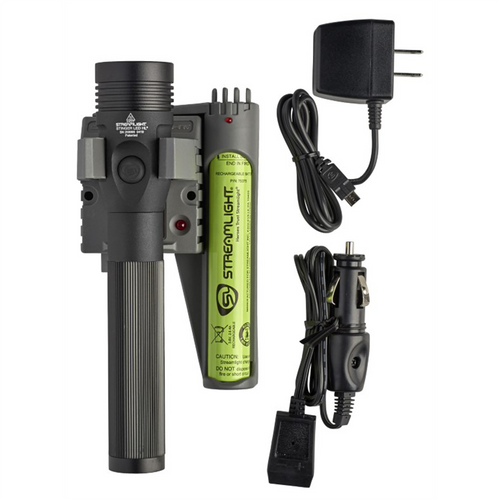 Streamlight 800 Lumen Stinger LED HL Flashlight - 120V/100V AC/12V DC PiggyBack