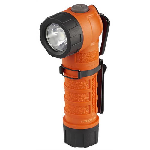 Streamlight PolyTac 90 X USB Multi-Fuel Right Angle Orange Flashlight, Orange Streamlight PolyTac 90 X USB Multi-Fuel Right Angle Orange Flashlight, Orange