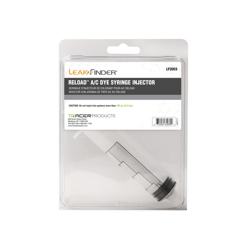 Tracer Products A/C dye syringe injector