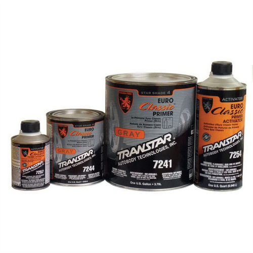 Transtar Autobody Products Euro Classic 7241 Primer, 1 gal Can, Gray, 4:1 or 4:1:1 Mixing Transtar Autobody Products Euro Classic 7241 Primer, 1 gal Can, Gray, 4:1 or 4:1:1 Mixing
