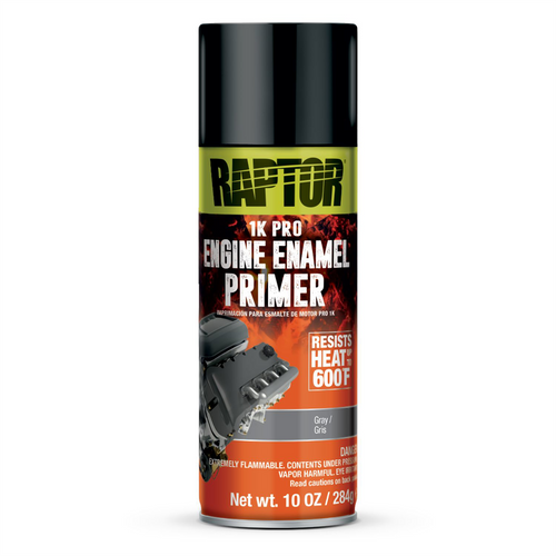 U Pol Products RAPTOR Engine Enamel Primer Gray 10oz U Pol Products RAPTOR Engine Enamel Primer Gray 10oz