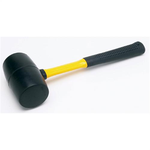 Wilmar Corp. / Performance Tool 32OZ RUBBER HAMMER W/ FIBREGLASS HANDLE
