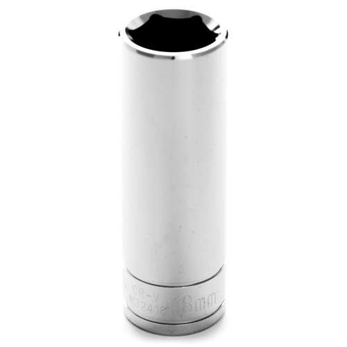Wilmar Corp. / Performance Tool 1/2" DRIVE 6 PT DEEP SOCKET 18MM