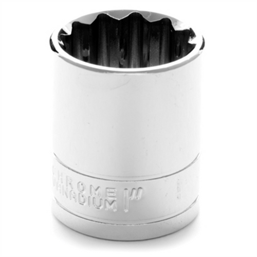Wilmar Corp. / Performance Tool 1/2" Dr 12pt Stndrd Skt 1"