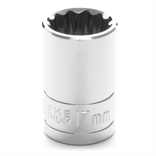 Wilmar Corp. / Performance Tool 1/2" Dr 12pt Stndrd Skt 17mm
