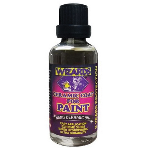 Wizards Products 31001 Nano 9H+ Ceramic Coating, 50 mL Bottle