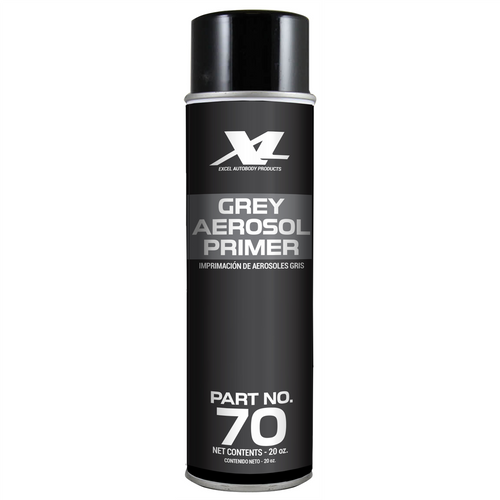 Excel Auto Body Products GREY AEROSOL PRIMER 20OZ Excel Auto Body Products GREY AEROSOL PRIMER 20OZ