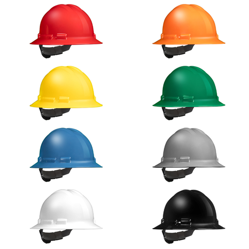 MALTA DYNAMICS Hard Hat - 4 PT. Ratchet Full Brim Style MALTA DYNAMICS Hard Hat - 4 PT. Ratchet Full Brim Style
