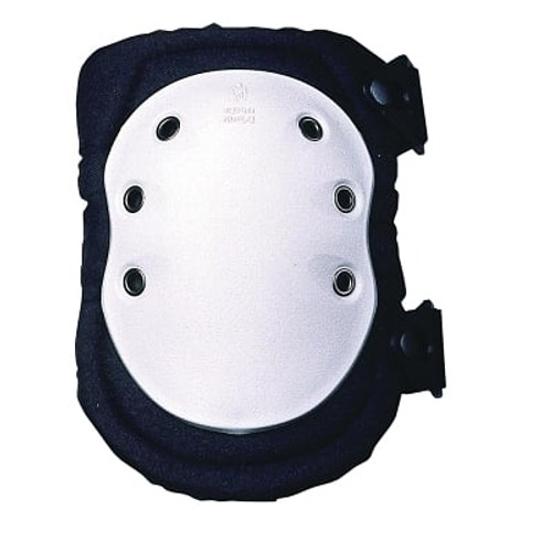 ERGODYNE | ProFlex® 315 Abrasion-Resistant Knee Pads with Long Hard Cap, Buckle, Gray/White Cap ERGODYNE | ProFlex® 315 Abrasion-Resistant Knee Pads with Long Hard Cap, Buckle, Gray/White Cap