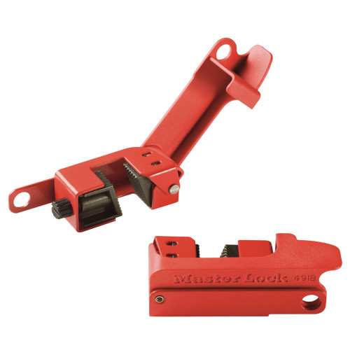 MASTER LOCK Grip Tight™ Circuit Breaker Lockout, 120/277 V, 1-1/4 in W x 3-1/2 in L MASTER LOCK Grip Tight™ Circuit Breaker Lockout, 120/277 V, 1-1/4 in W x 3-1/2 in L