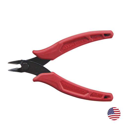 KLEIN TOOLS Diagonal Cutting Pliers, Flush Cutter, Lightweight, 5-Inch KLEIN TOOLS Diagonal Cutting Pliers, Flush Cutter, Lightweight, 5-Inch