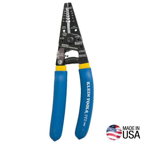 KLEIN TOOLS Solid and Stranded Copper Wire Stripper and Cutter KLEIN TOOLS Solid and Stranded Copper Wire Stripper and Cutter