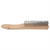 AES Industries 4416 Shoe Handle Wire Brush, 10-1/2 in L x 1 in W, Steel Bristles, Wood Handle