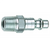 Amflo 1/4" Coupler Plug with Male 1/4" Threads I/M Industrial- Pack of 10
