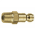 Amflo 1/4" Brass Coupler Plug with 1/4" MNPT T Style- Pack of 10