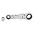 Astro Pneumatic Stubby Ratcheting Flex Head Double Box End Wrench for Nano Sockets