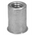 AUVECO METRIC ALUMINUM THIN SHEET NUTSERT M6-1.0