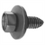 AUVECO AP11109 Hex Head Sems CA Point Body Bolt, 3/8 in - 16 TPI x 1 in L, Phosphate