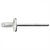 AUVECO AUVECOPAK ALUMINUM/STEEL RIVET, 3/16 DIA