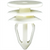 AUVECO GM DOOR TRIM PANEL RETAINER WHITE NYLON