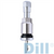 Dill Air Controls CHROME PLATED VALVE W/ CLIP