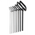 Eklind Tool Company HEX KEY SET 8 PC T-HANDLE 9IN SAE 3/32-1/4IN.