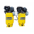 Emax Compressor Two 10HP 3ph 80 Gallon Vertical Solo Mounted Alternating Silent Air compressors-w/Pressure Lubricated pumps