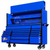 Extreme Tools DX 72" Hutch & 17 Drawer Roller Cabinet Combo, Blue,
