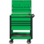 Extreme Tools 33" 4-Drawer Deluxe Tool Cart w/Bumpers, Green w/B