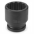 Grey Pneumatic SOC 2-1/16 3/4D IMP 12PT BLK