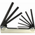Eklind Tool Company 9-Piece SAE Fold-Up Hex Key Set