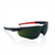 Jackson Safety Safety Glasses - HyperGuard H-Series - Shade 5.0 IR Lens - Black Half Frame - STA-CLEAR Anti-Fog
