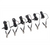 J S Products (steelman) 6-Pack of Leads w/ Clamps Set