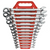 GearWrench 13 Piece 72-Tooth 12 Point Reversible Ratcheting Combination SAE Wrench Set