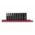GearWrench 10 Piece 1/4 Inch Drive 6 Point Deep Impact SAE Socket Set