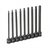 Grey Pneumatic TORX SET 9PC 6" LONG