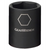 GearWrench 1/2 Inch Drive 6 Point Deep Impact Metric Socket 26mm