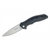 Kershaw Shoreline Assisted Open Liner Lock Drop Point Blade EDC Folding Pocket Knife with Stonewashed Finish- Black
