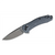 Kershaw Covalent Manual Open DuraLock Drop Point Blade EDC Folding Pocket Knife with BlackWash Finish - Gray