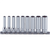 Ko-ken USA RS2300A/9 1/4 Sq. Dr. Socket set  3/16-1/2 6 point   9 pieces
