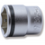 Ko-ken USA 3/8 Sq. Dr. Socket 19mm Nut Grip Length 29mm